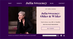Desktop Screenshot of juliasweeney.com
